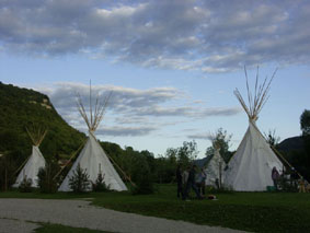 Camp tipi